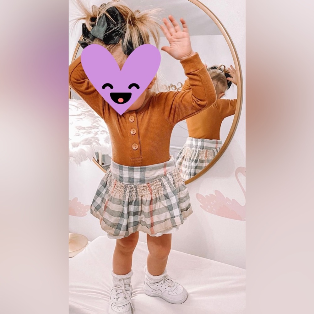 Burberry toddler skirt